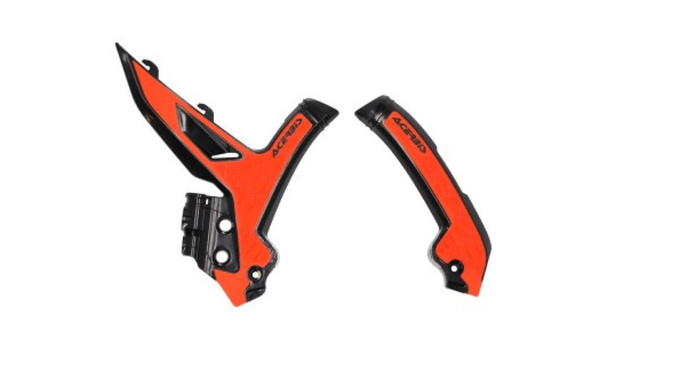Kryt rámu Acerbis pro KTM SX 23-25, SXF 23-25, EXC 24-25, EXCF24-25 černá/oranž