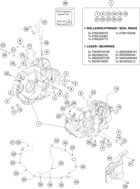 Výkres: 3010 SKŘÍŇ MOTORU