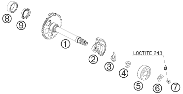 Výkres: 3030 VYVAŽOVACÍ HŘÍDEL