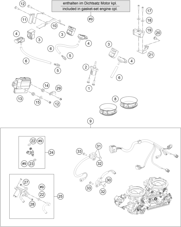 Výkres: 4110 ŠKRTICÍ KLAPKA (THROTTLE BODY)