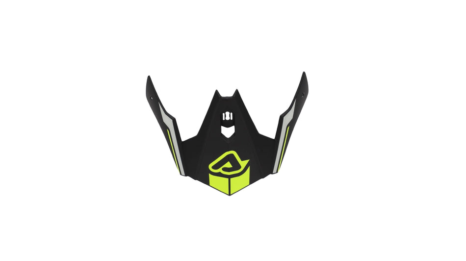 Kšilt k přilbě Acerbis JET ARIA 22-06 černá/fluo žlutá