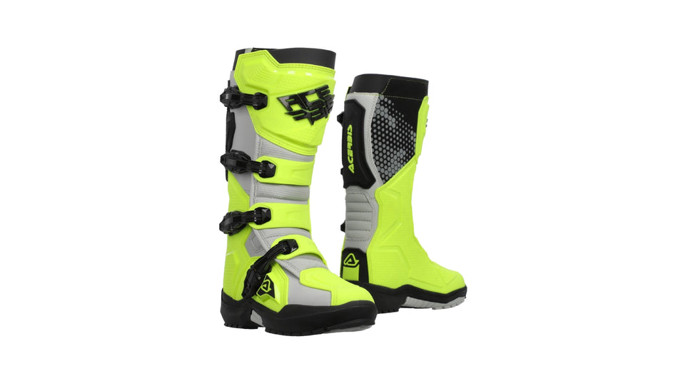Boty Acerbis ARTIGLIO fluo žlutá/bílá