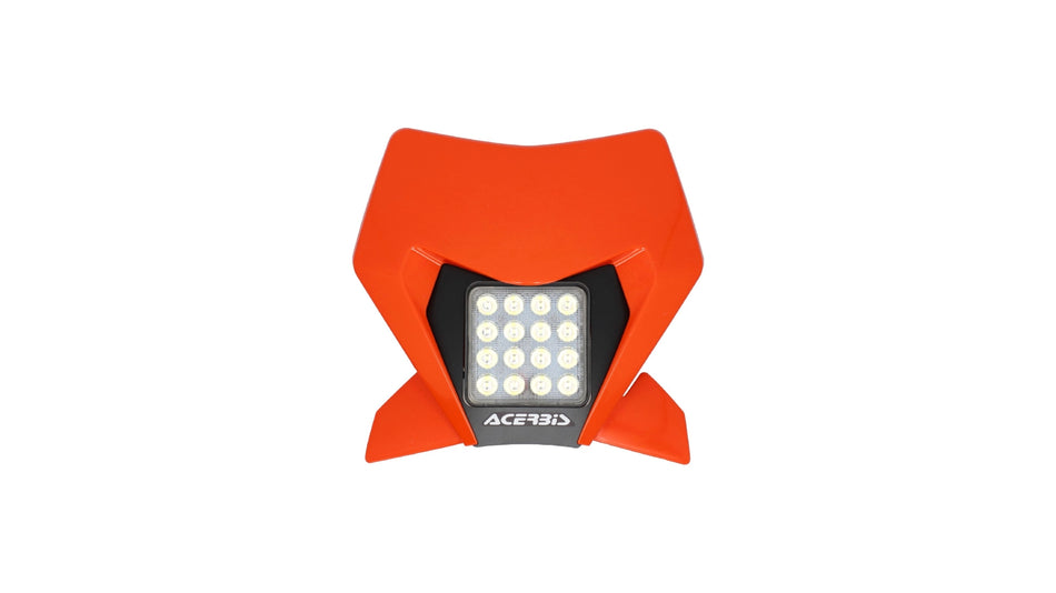 Led maska světla Acerbis pro KTM EXC/F 24 oranž 2016