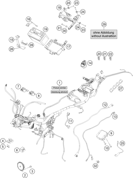 Výkres: 1110 KABELOVÝ SVAZEK