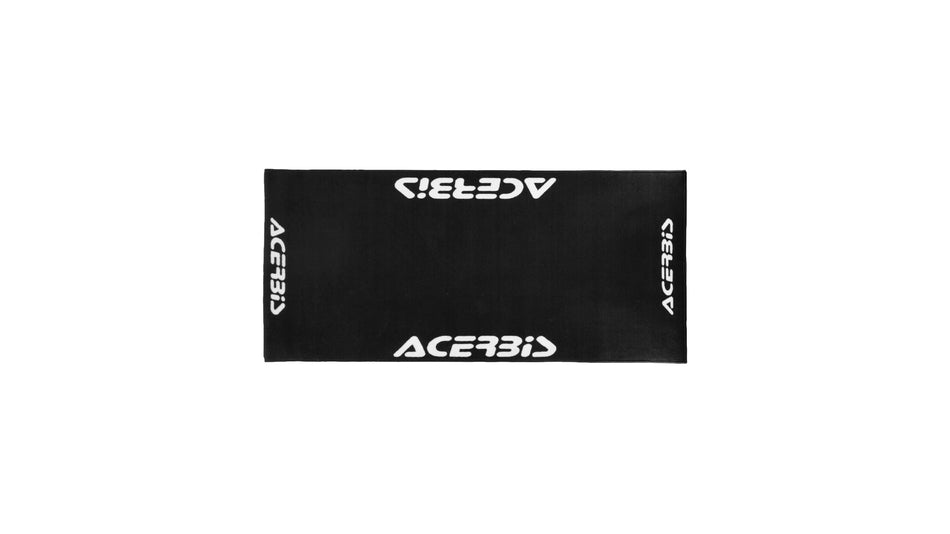 Koberec pod moto Acerbis 100x200 cm černá/bílá