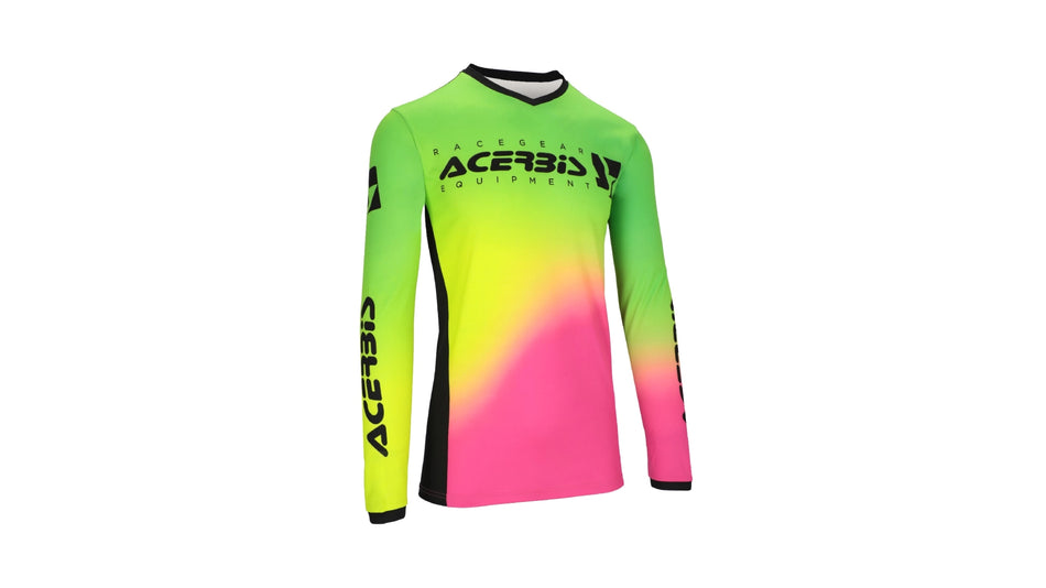 Dres Acerbis MX J-TRACK INC růžová/fluo žlutá růžová/fluo žlutá (vel. M)