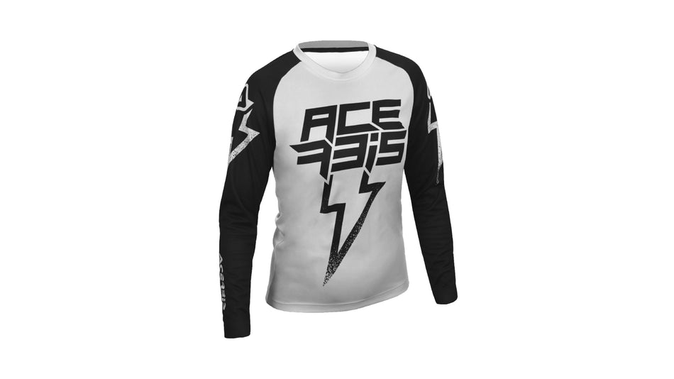Dres Acerbis junior J-KID BLIZZARD šedá/černá (vel. M)