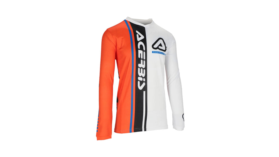 Dres Acerbis MX J-TRACK INC 2.0 bílá/oranž