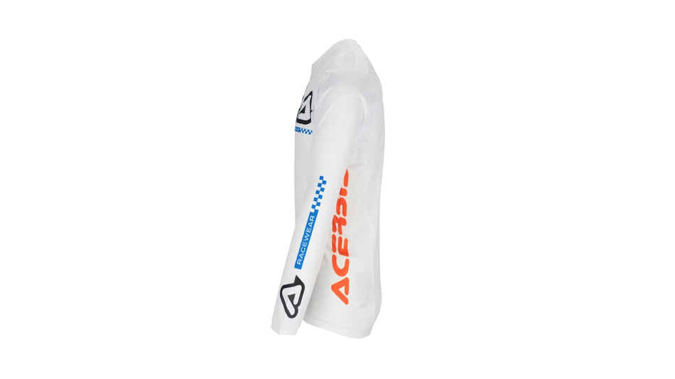 Dres Acerbis MX J-TRACK INC 2.0 bílá/oranž vel. L bílá/oranž (vel. L)