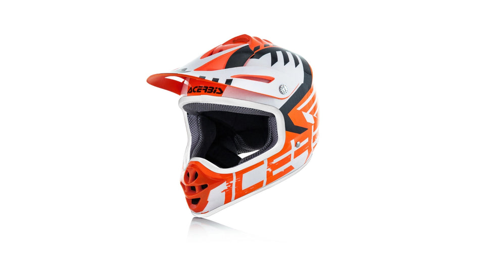 Acerbis kšilt přilby Impact Junior 3.0 fluo oranž/bílá