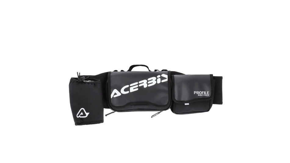 Ledvinka ACERBIS PROFILE LOGO WAIST PACK černá/bílá