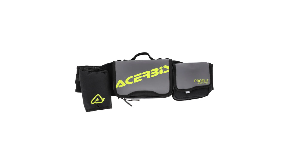 Ledvinka ACERBIS PROFILE LOGO WAIST PACK černá/šedá