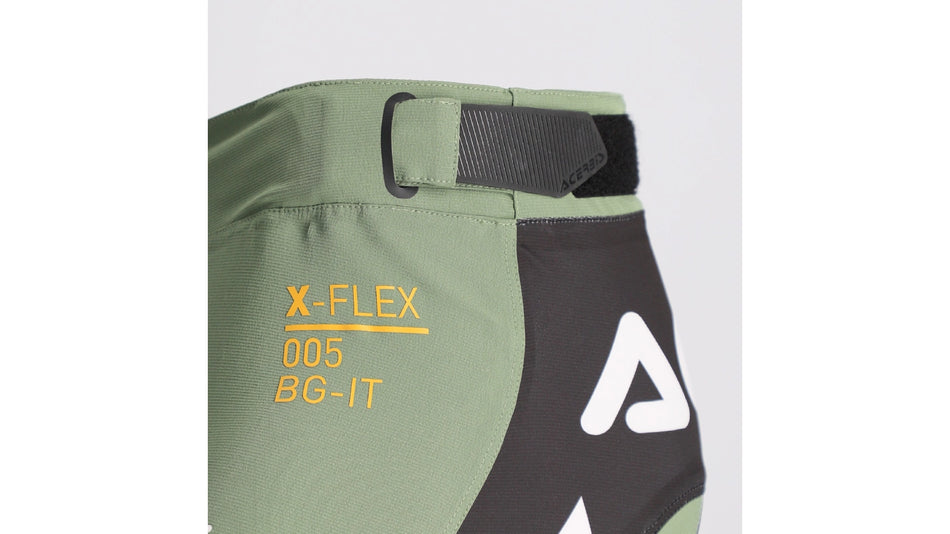 Kalhoty Acerbis MX X-FLEX ANAHEIM černá/zelená (vel. 36)