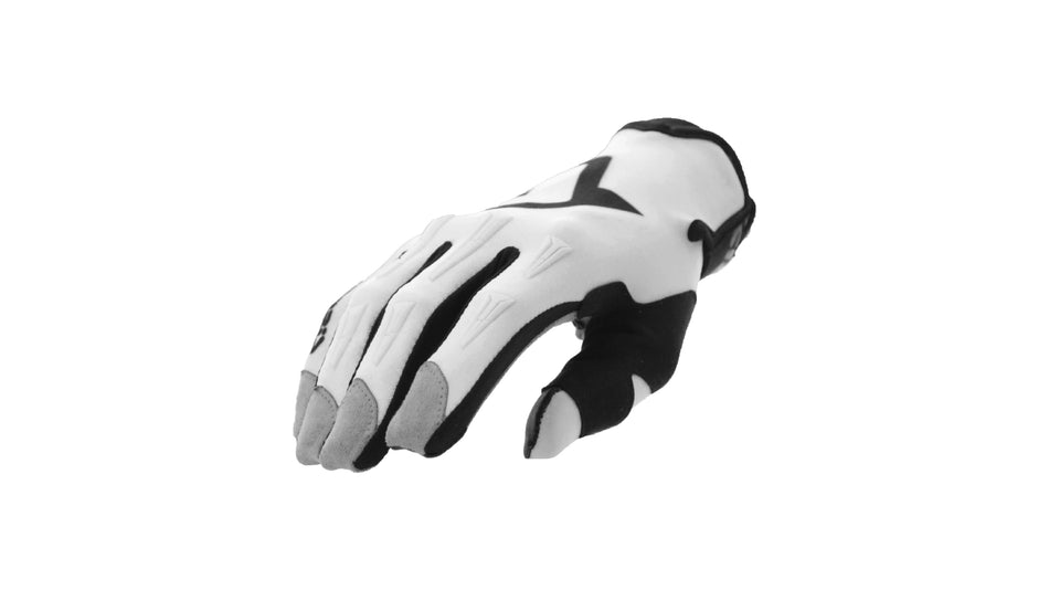 Motokrosové rukavice Acerbis MX X-P černá/bílá