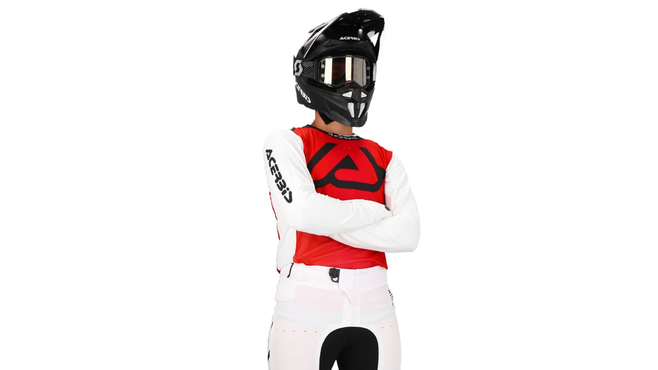 Dres Acerbis X-FLEX 2.0 ANAHEIM červená/bílá