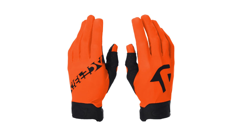 Motokrosové rukavice Acerbis MX LINEAR 2.0 KID oranž/černá