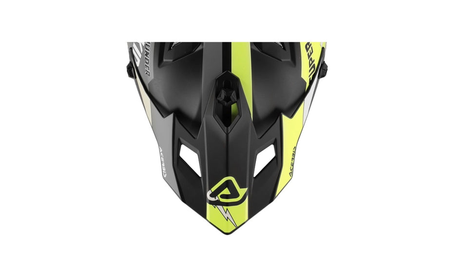 Kšilt přilby Acerbis Profile junior černá/fluo žlutá