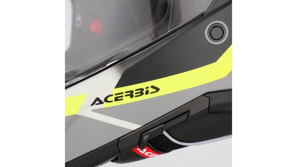 Přilba Acerbis ATTACK černá/fluo žlutá