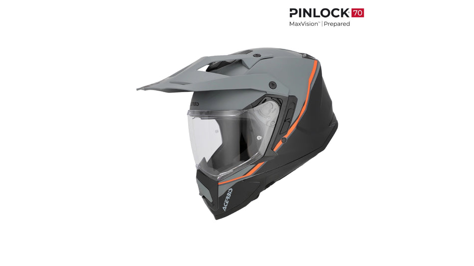 Přilba Acerbis ASSAULT GRAPHIC černá/fluo oranž
