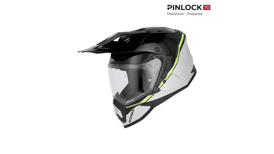 Přilba Acerbis ASSAULT GRAPHIC černá/fluo žlutá