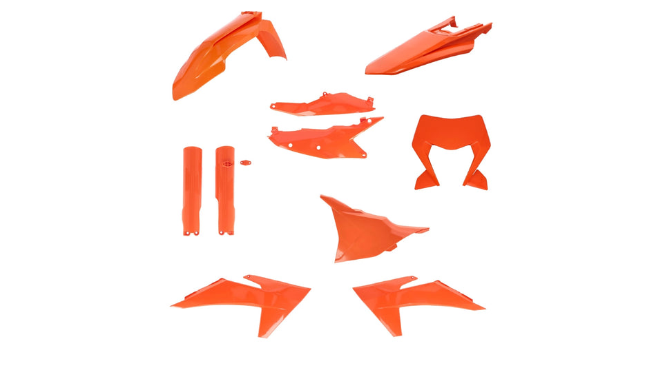Sada plastů ACERBIS pro KTM EXC 24-25, EXCF 24-25 oranž