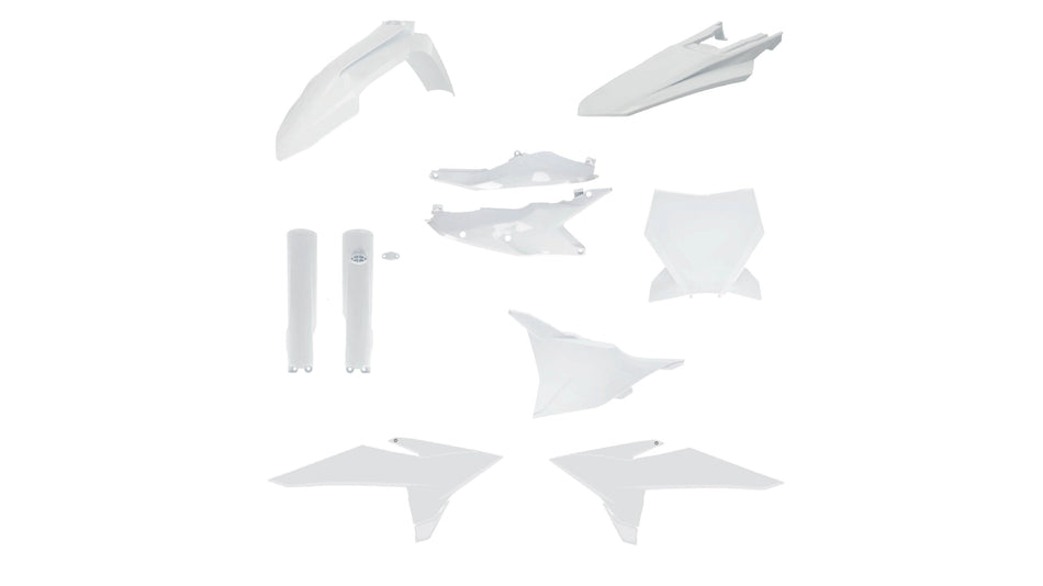 Sada plastů ACERBIS pro KTM SX 25-26, SXF 25-26 bílá