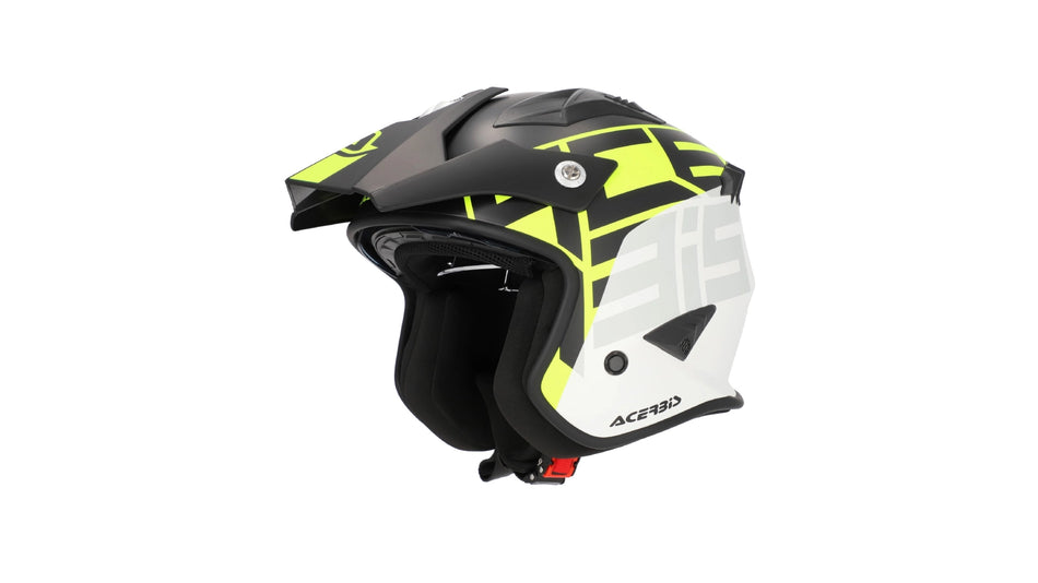 Přilba Acerbis JET ARIA SPORT černá/fluo žlutá