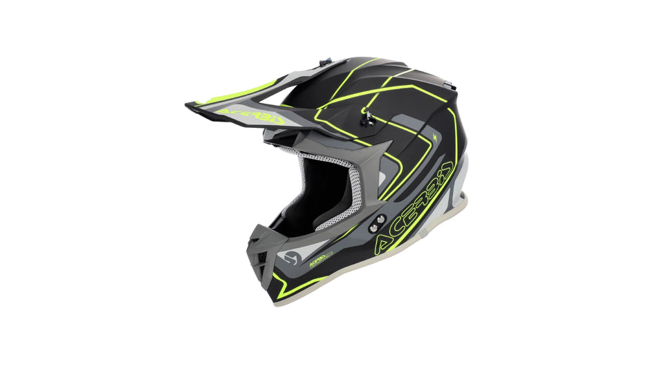 Přilba Acerbis Linear 22-06 černá/fluo žlutá