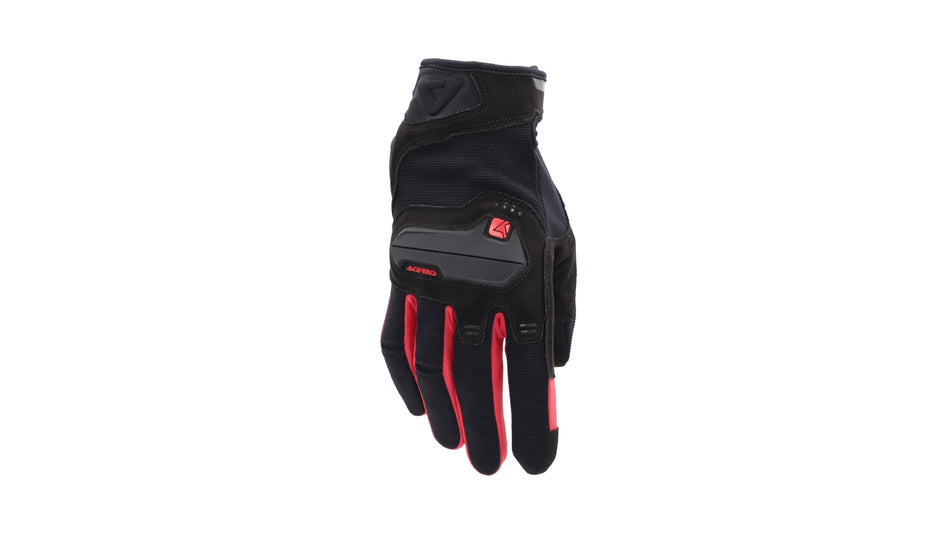 Rukavice Acerbis CE X-STREET černá/červená