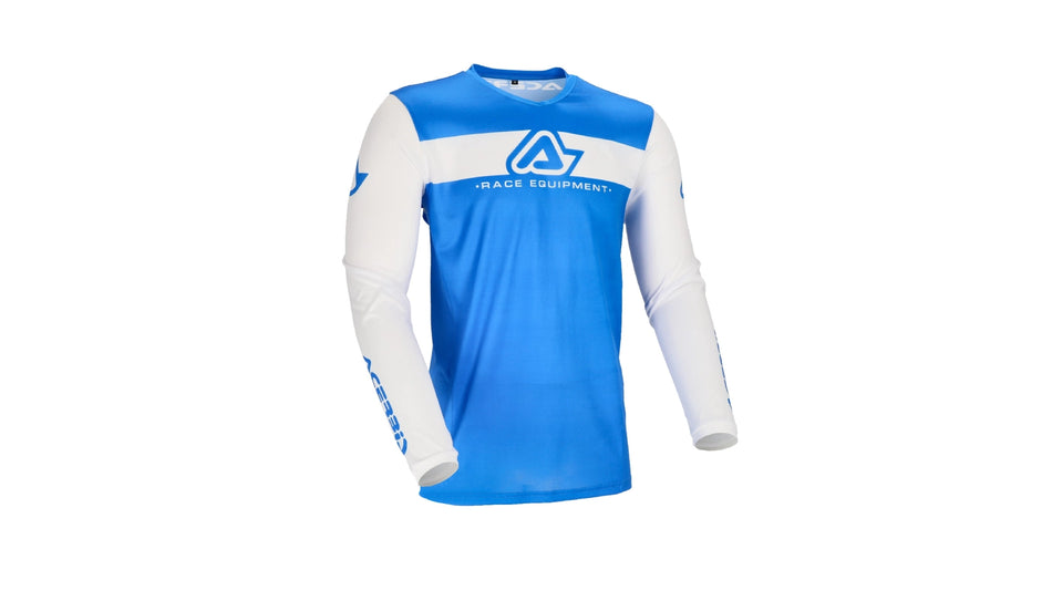 Dres Acerbis MX J-TRACK INC 2.0 bílá/modrá
