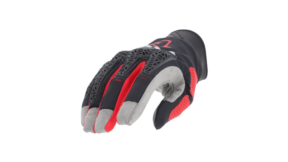 Rukavice Acerbis enduro CE PRO černá/červená