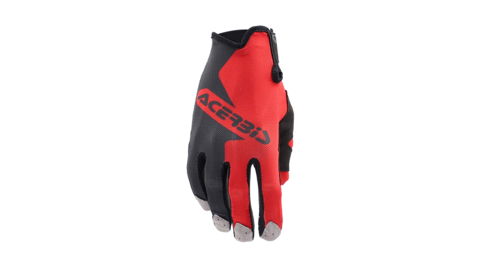 Rukavice Acerbis MX-P VENTED červená/černá