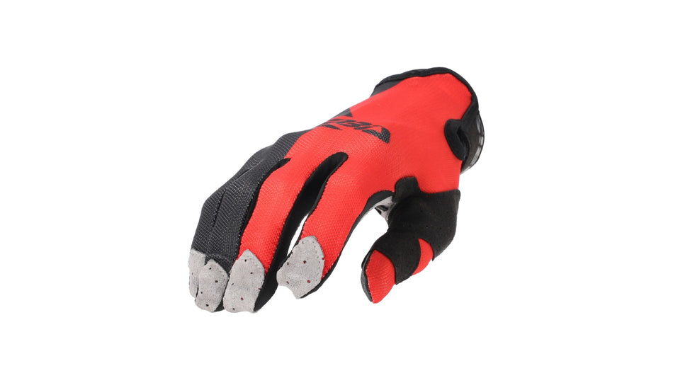Rukavice Acerbis MX-P VENTED červená/černá