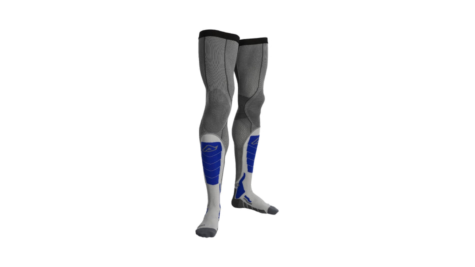 Nadkolenky Acerbis X-LEG PRO VENTED šedá/modrá