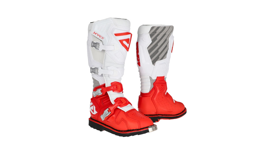 Boty Acerbis X-RACE červená/bílá