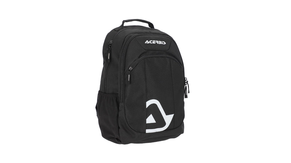 Batoh ACERBIS B-Logo černá/bílá