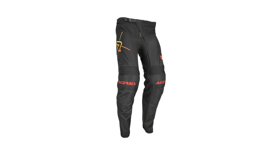 Kalhoty Acerbis MX-TRACK INC černá/žlutá