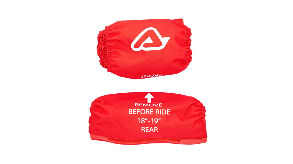 Kryt pneu ACERBIS X-TIRE červená/bílá