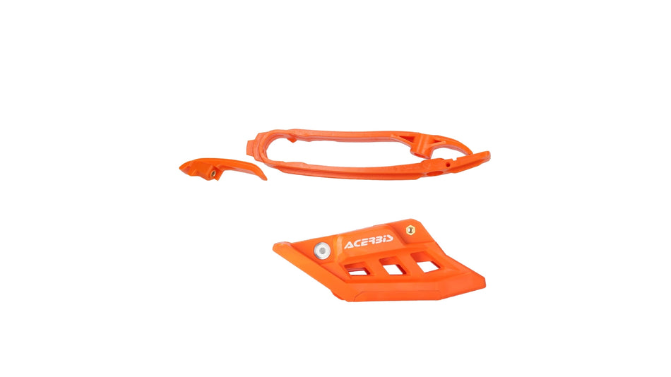 Vodítko řetězu sada ACERBIS pro KTM SX85 25-26, HUSQVARNA TC85 25-26, GAS GAS MC85 25-26 oranž