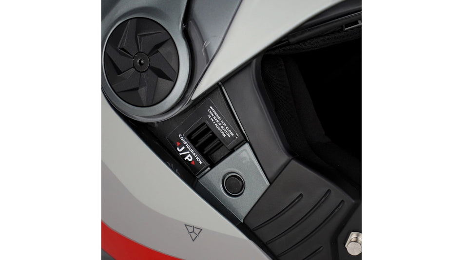 Přilba Acerbis RIDER GRAPHIC červená/šedá