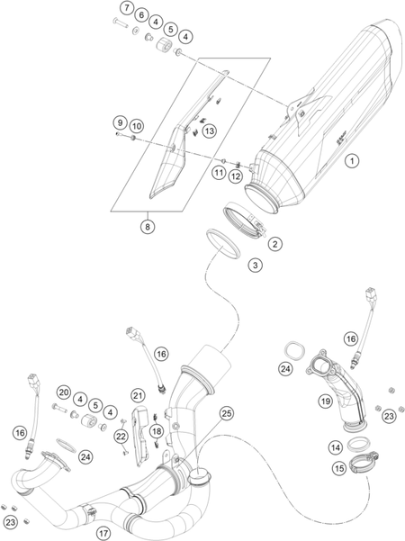 Výkres: 0510 VÝFUKOVÝ SYSTÉM