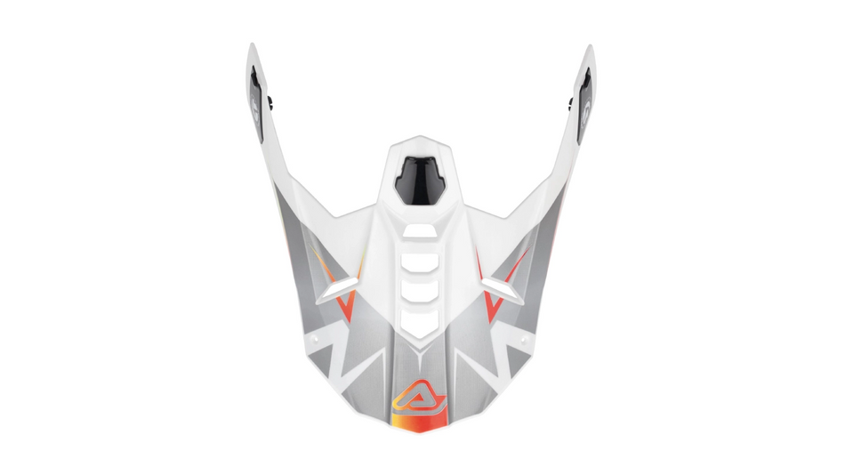 Kšilt k přilbě Acerbis Airstrike-X černá/fluo oranž