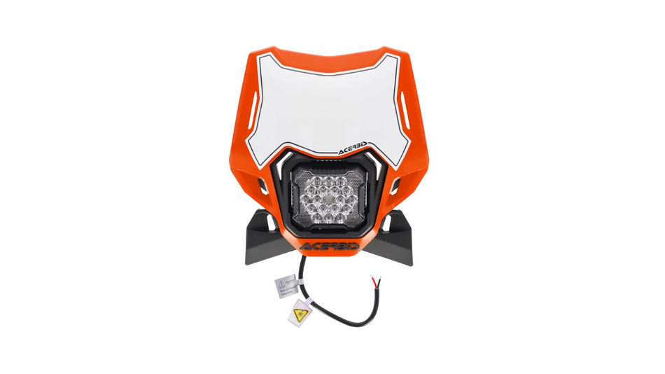 Světlo na motorku ACERBIS VSL LUMEN-X oranž/ černá oranž/černá