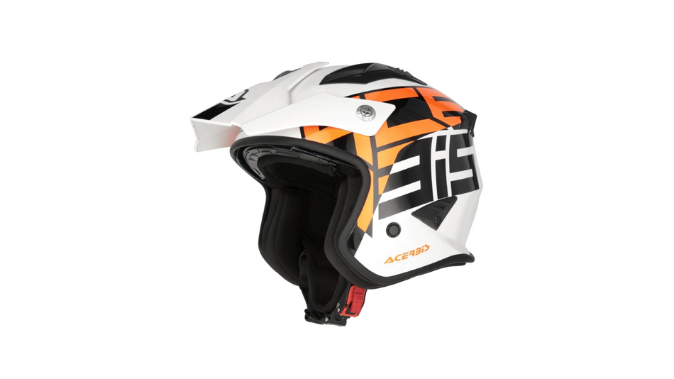 Přilba Acerbis JET ARIA SPORT bílá/oranž
