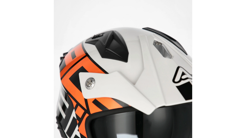 Přilba Acerbis JET ARIA SPORT bílá/oranž