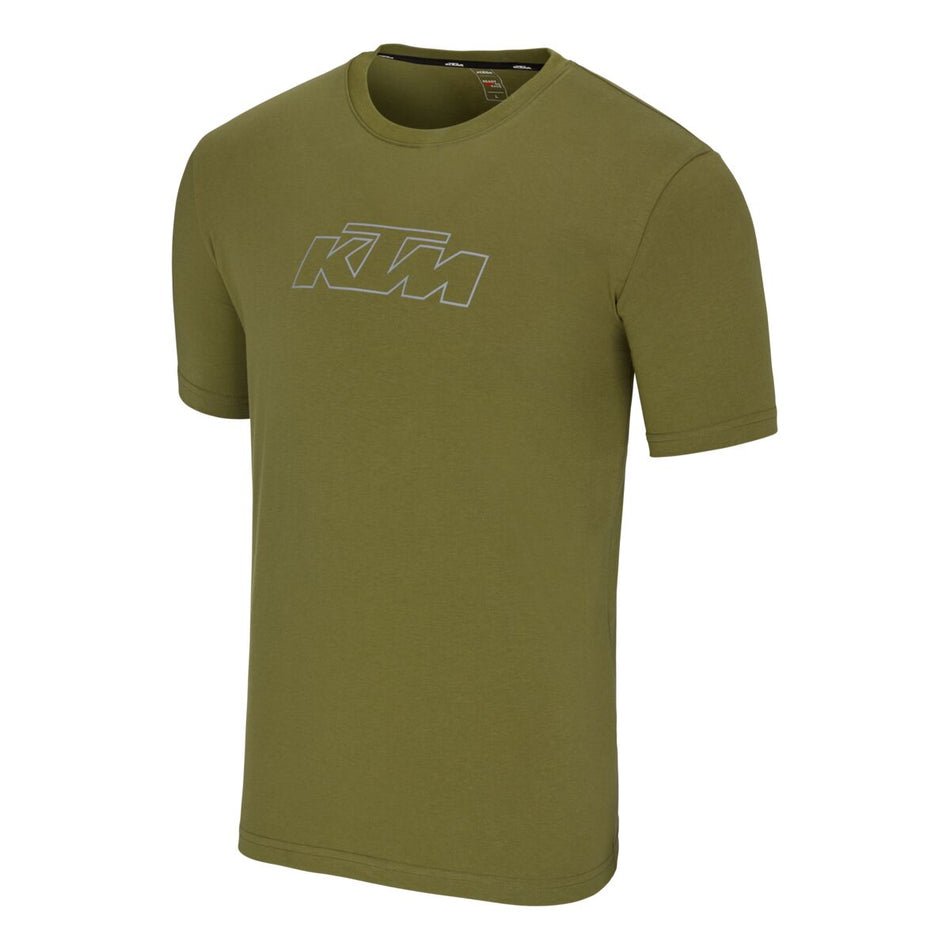 ESSENTIAL TRIKO OLIVOVĚ ZELENÁ — KTM 3PW250016101