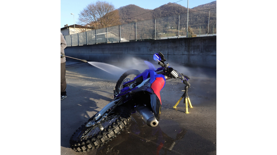 Multifunkční stojan na motorku Acerbis černá/žlutá