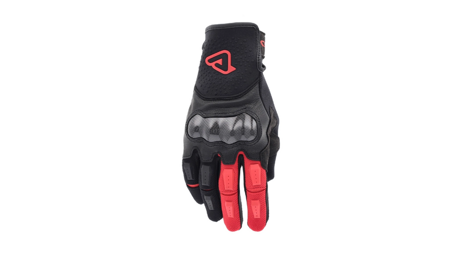 Rukavice Acerbis Carbon G 5.0 černá/červená