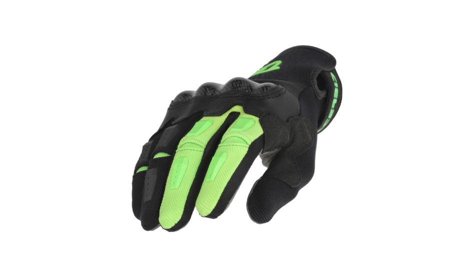 Rukavice Acerbis Carbon G 5.0 černá/zelená
