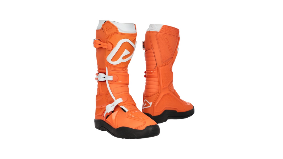 Motokrosové boty Acerbis X-Team 2.0 oranž/bílá